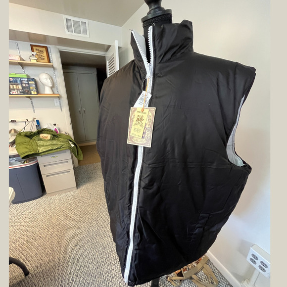Brock Jeans NWT Black Vest Reversible - size 3X - 0228DY-6 - Picture 7 of 7